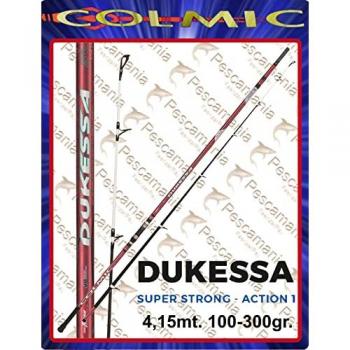 Colmic Caña de Surfcasting Dukessa 4.15 m 100-300 g Telescópica