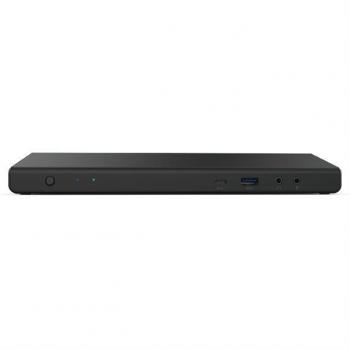 Base para Portátil y Replicador de Puertos Alámbrico USB 3.2 Gen 1 Type-A + Type-C Negro