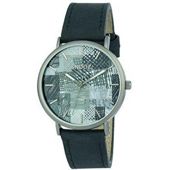 Snooz Reloj Analógico para Hombre de Cuarzo con Correa en Cuero Saa1041-87