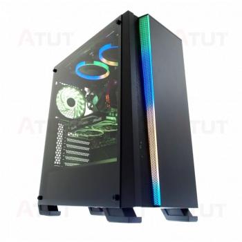 Carcasa PC Gaming I-Box Wizard 4 con Vidrio Templado y 6 Ventiladores
