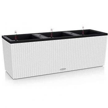 Maceta Autorriego Lechuza Trio Cottage 30 Blanco - 100 x 32 x 34 cm
