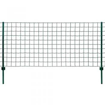 vidaXL Malla de Euro Valla Verde 20x1 m Acero Valla Cercado Verja Barda Reja