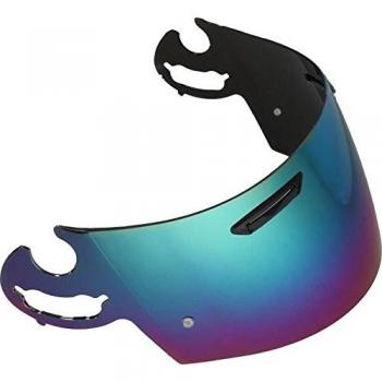 Visera efecto espejo para casco Arai RX7-GP, Quantum, St Corsair V, Chaser V RR5, color azul