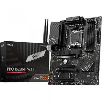 msi PRO B650-P WiFi Placa Base, ATX - Soporta Procesadores AMD Ryzen Serie 7000, AM5 - Memoria DDR5 Boost