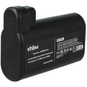 Batería Compatible para Aspiradoras Electrolux (3400 mAh, 7.2 V, Li-Ion)