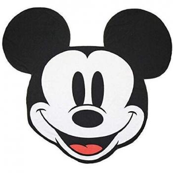 CERDÁ LIFE'S LITTLE MOMENTS 2200004037 Toalla Polyester Mickey, Poliéster, Negro, 70x140cm