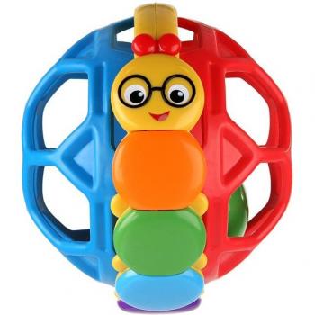 Peluche Musical Dragón y Pato con Sonajero Baby Einstein Bendy Ball - Juguete Rattle Multicolor