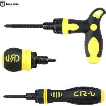 Precision Ratchet Screwdriver Set with Magnetic Bits - Mini Portable Tool Kit for Xiaomi Mobile, PC, and Watch Repair