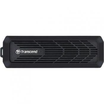 Kit de caja externa para SSD M.2 2280/2260/2242/2230, PCIe/SATA - Transcend TS-CM10G - Negro