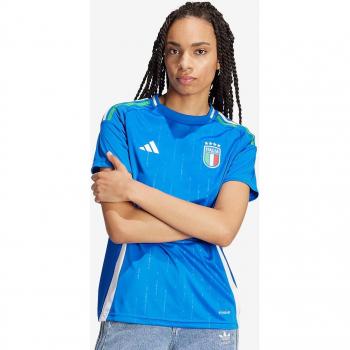 Camiseta de fútbol oficial Adidas Italia Eurocopa 2024 para mujer, primera equipación, manga corta, talla S