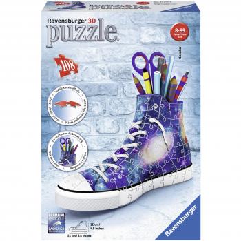 Rompecabezas Ravensburger Sneaker Diseño Galáctico - 108 Piezas