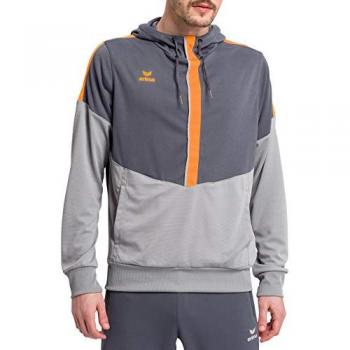 Erima Squad Hoodie - Men's Grey M