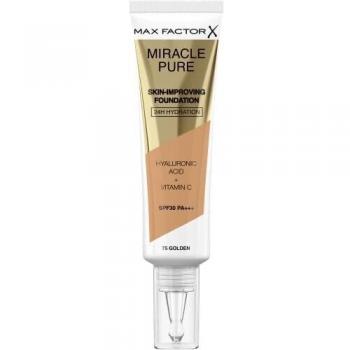 Max Factor Miracle Pure Skin-Improving Foundation SPF 30 shade 75 Golden 30ml