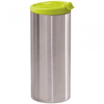 Zak Designs - Taza de viaje térmica, acero inoxidable 35 cl, verde