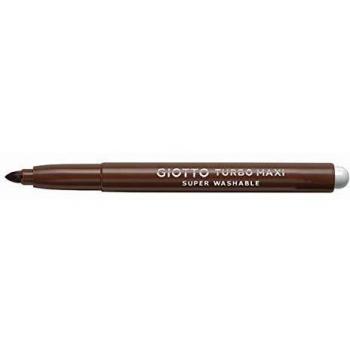 rotuladores Giotto Turbo Maxi 12 unidades. – Marrón