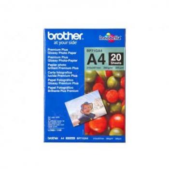 Brother Innobella Premium Plus BP71GA4 Papel Fotográfico Brillante A4 260 g/m² - 20 Hojas