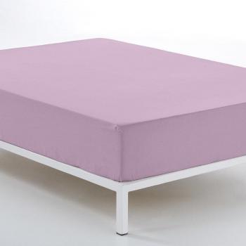 Sábana Bajera Ajustable Malva 105 x 200 cm
