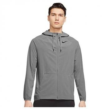 Nike Chaqueta Pro Dri Fit Flex Vent Max, Gris y Negro, XXL para Hombre