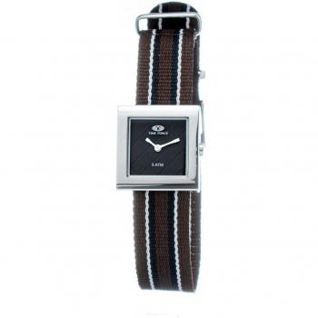 Time Force Reloj Mujer Analogico Cuarzo con Correa de Tela TF2649L-01-1