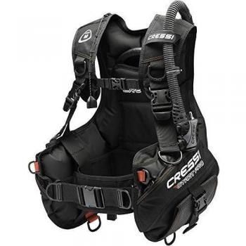 Cressi Start Pro New B.C.'D Chaleco, Unisex, Negro, S