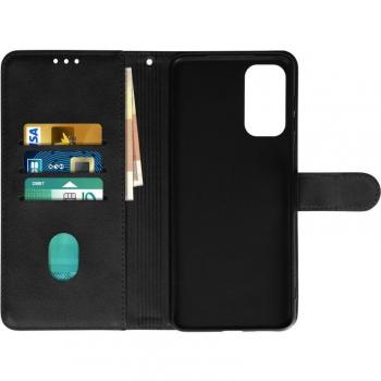 Funda Samsung Galaxy M52 5G con Tarjetero y Soporte en color Negro
