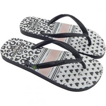 Chanclas Infradito Impresas 21 Corty Negras EU 33-34
