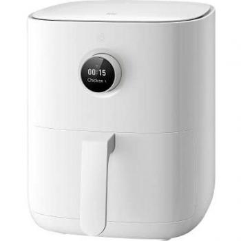 Xiaomi Mi Smart Air Fryer - Freidora Inteligente sin Aceite, 1500W, Capacidad de 3.5L, Regulable 40-200, Pantalla OLED, Asistente de Voz Google y Alexa Integrado, Blanco