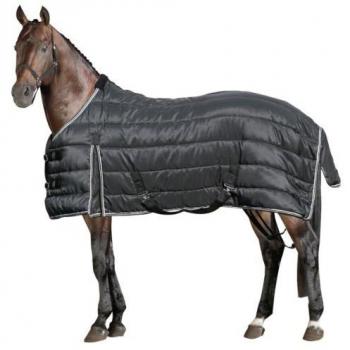 Pfiff 100405 Winnipeg Manta de Invierno para Caballo, Color Negro