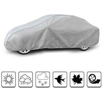 Funda impermeable y transpirable para coche Mercedes-Benz Clase C (2005-2007) - Gris, protección anti UV
