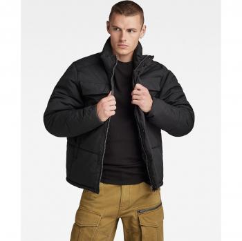 G-Star RAW Men's Waterproof Black Foundation Puffer Jacket