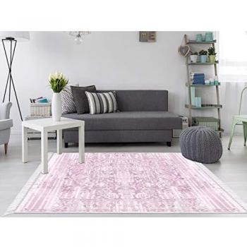 Homemania HALI-93465 - Alfombra Estampada Queen 1 Estampada, Moderna, Multicolor en Tela, 160 x 230 cm