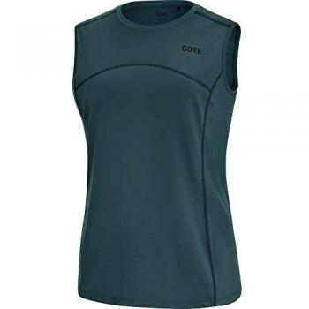 GORE WEAR R5 Camiseta sin mangas de mujer para correr, 34, Nordic Blue