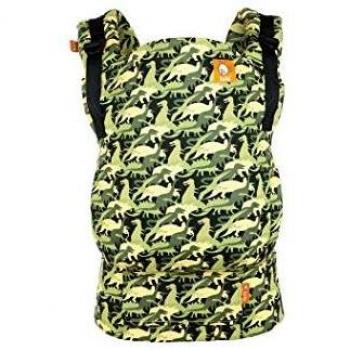 Tula Standard TBCA8A39 Camosaur - portabebé ergonómico para bebés de 7 a 20, 4 kg, o desde 3, 2 kg con cojín bebé
