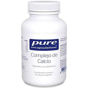 Pure Encapsulations - Complejo de Calcio 95g - Minerales con Vitamina D3 para Mantener una Salud Ósea y Dental Normales - 90 Cápsulas Vegetarianas