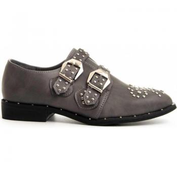 Mocasines de Mujer Montevita Desert Grey - color gris, diseño elegante, comodidad superior, suela antideslizante, material de alta calidad