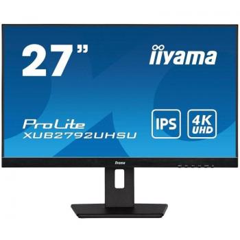 Iiyama ProLite XUB2792UHSU-B5 27 LED IPS UltraHD 4K Monitor with Flicker-Free Technology