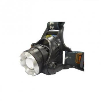 EDM 36054 Linterna de Cabeza-1 Super Led T6, 10W, Negro