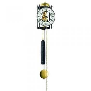 Reloj de Pared Hermle 70974-000711 Estilo Antiguo con Movimiento Mecánico y Campanadas en la Hora - 62 cm