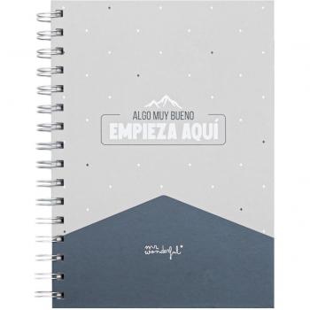 Libreta Pequeña Mr. Wonderful: Algo Muy Bueno Empieza Aquí
