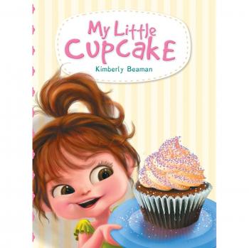 Mi Pequeño Cupcake - Muffin de Vainilla con Cobertura de Chocolate y Decoración Colorida