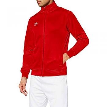 UMBRO Freedom Chaqueta, Hombre, Rojo, XL