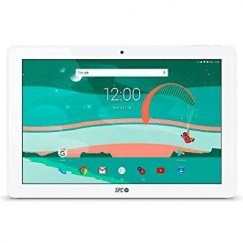 Tablet SPC Gravity 3G Blanca de 10.1 con Quad Core A7 a 1.3GHz, Memoria RAM DDR3 de 1GB, Almacenamiento Interno de 16GB, Pantalla IPS HD, Cámara Dual (5MP/2MP), Bluetooth, Ranura Micro SD y Batería de 5800mAh - Sistema Operativo Android 7
