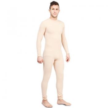 Eurocarnavales Maillot o Mono color carne para adultos