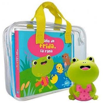 Libro de baño. Frida la rana