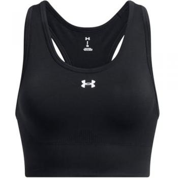 Under Armour Vanish Seamless Mid Support Sports Bra Black S