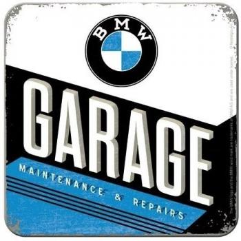 Nostalgic-Art 46145 Metal de Posavasos BMW Garage