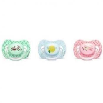 Suavinex Chupete Anatómico Silicona 0-6 Meses Modelo Wanderlust