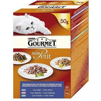 Purina C-70453 Gourmet Mon Petit Pescado - 6 x 50 gr