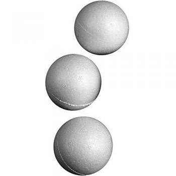 Bolas de Poliestireno, 5 cm, Blancas, 50 Unidades