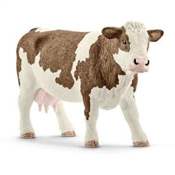 Schleich Farm World - Figura de Vaca Fleckvieh 13801
